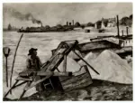 Guillaumin, Jean-Baptiste-Armand , Le cribleur de sable au Quai de Bercy