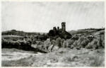 Harpignies, Henri-Joseph , Hérison, les ruines de la citadelle sur une colline