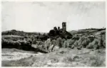 Harpignies, Henri-Joseph , H&eacute;rison, les ruines de la citadelle sur une colline