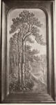 Hestaux, L. , - Paesaggio con alberi
