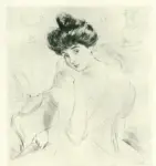 Helleu, Paul , Portrait de la Duchesse de Marlborough