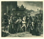 Anonimo , Ingres, Jean Auguste Dominique - sec. XIX - L'entrée de Charles V à Paris