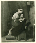 Ingres, Jean Auguste Dominique , Raffaello e la Fornarina -