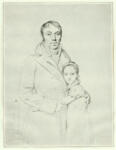 Ingres, Jean Auguste Dominique , M. Charles Hayard et a fille Marguerite