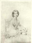 Ingres, Jean Auguste Dominique , Mathilda von Stürler