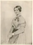 Anonimo , Ingres, Jean Auguste Dominique - sec. XIX - M.me Marcotte
