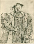Ingres, Jean Auguste Dominique , Copia dell'Enrico VIII di Holbein