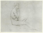 Ingres, Jean Auguste Dominique , Studio per apoteosi di Omero -