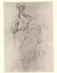 Ingres, Jean Auguste Dominique , - Studio uomo a cavallo