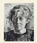 Lemmen, Georges , Portrait de Madame Lemmen -