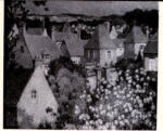 Le Sidaner, Henri , Le petite ville: Berberoy (oise)