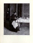 Luce, Maximilien , Portrait de la mére -