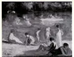 Luce, Maximilien , Baigneurs
