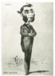 Manet, Edouard , Portrait-charge d'Emile Olivier -