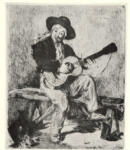 Manet, Edouard , La guitare -