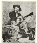 Manet, Edouard , La guitare