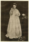 Manet, Edouard , La femme au perroquet -