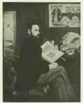 Anonimo , Manet, Edouard - sec. XIX - Ritratto di Emile Zola