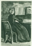 Manet, Edouard , M.me Monet au piano -