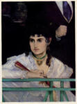 Anonimo , Manet, Edouard - sec. XIX - Le balcon - particolare