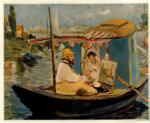 Manet, Edouard , Manet nel suo atelier