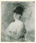 Manet, Edouard , Alice Lecouve, torse nu