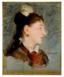 Manet, Edouard , Le Jeune Fille au Col Cass&eacute;