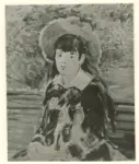 Manet, Edouard , Fillette assise sur un banc