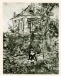 Manet, Edouard , Un coin de jardin à bell...