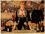 Manet, Edouard , Le Bar aux Folies. Berg&egrave;res