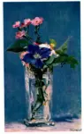 Manet, Edouard , Garofani e clematide
