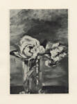 Manet, Edouard , - due rose in un vaso, - due rose in un vaso
