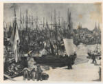 Manet, Edouard , Il porto di Bordeuax -