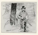 Manet, Edouard , Il cacciatore di leoni -