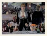 Manet, Edouard , Bar delle Folies Berg&egrave;res -