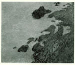 Martin, Henri , Rochers à Collioure au Crépuscule