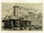 Meryon, Charles , Pompe de Notre-Dame -