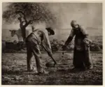 Millet, Jean Francois , Piantatori di patate
