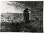 Millet, Jean Francois , Berger ramenant son troupeau