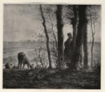 Millet, Jean Francois , Auf der Weide. Sul pascolo