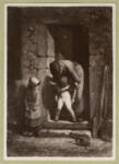 Millet, Jean Francois , Donna con due bambini