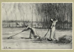 Millet, Jean Francois , Donne alla Collezione del grano