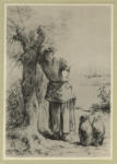 Millet, Jean Francois , Donna sotto un albero