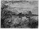 Monet, Claude , Marina, tramonto