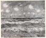 Monet, Claude , Mer Agitée