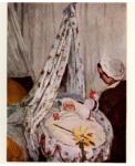 Anonimo , Monet, Claude - sec. XIX - Jean Monet in his cradle