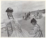 Monet, Claude , On the beach, Trouville