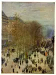 Monet, Claude , Il "boulevard des Capucines" a Parigi