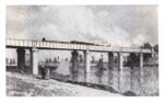 Monet, Claude , Le pont du chemin de fer à Argentuil