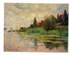 Anonimo , Monet, Claude - sec. XIX - La Seine au Petit Gennevilliers